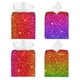 thumbnail image 2 of Balery Rainbow Glitter Porta Pañuelos de Cuero con Estampado – Funda Moderna Cuadrada para Caja de Pañuelos, Dispensador 5x5x5'', 2 of 7