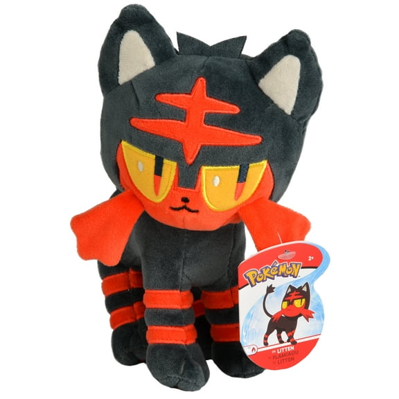 Pokémon 8" Plush, Litten(Selections May Vary)