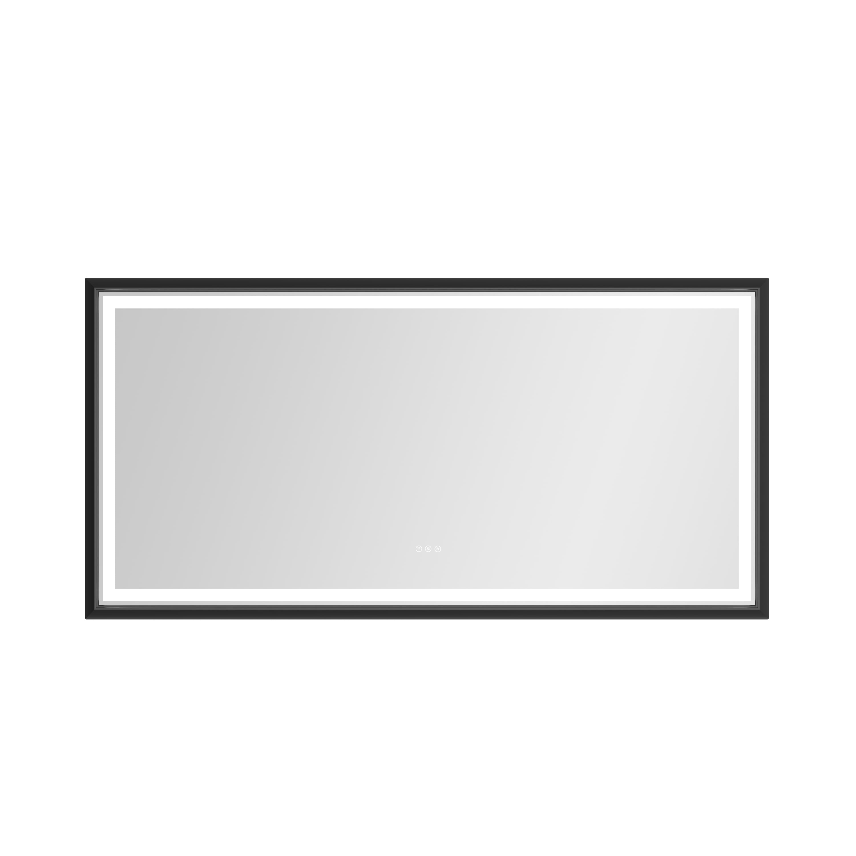 Sumdeal Mirror Wall Mirror 72"X36" Rectangular Aluminum Framed AntiFog