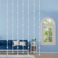 thumbnail image 6 of Crystal Snowflake Octagonal Hanging Beads DIY Curtains for Wedding Christmas Party Decor, 6 of 8