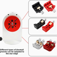 thumbnail image 4 of Astronomical Telescope Adapter for AZGTI Adapter Plate Conversion Plate for ANGELEYES Narrow Rail Dovetail Slot Red, 4 of 7