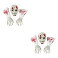 thumbnail image 1 of Bearachild Decoración de calavera de Halloween Unisex, accesorio de fiesta fácil de usar, accesorios de decoración de Halloween, una mancha de Viejo mancha de sangre 2Conjunto, 1 of 6