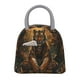 thumbnail image 1 of Disketp Tiger In The Fallen Leaf Forest Bolsa Térmica para Almuerzo, Lonchera con Abertura Amplia y Gran Capacidad, Organizador Reutilizable para Mujeres, Hombres y Adultos, 1 of 6