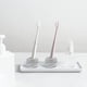 thumbnail image 5 of Soporte de cerámica para cepillos de dientes, soporte para cepillos de dientes de baño hecho a mano, soporte para cabezales de cepillos de dientes y soporte para bolígrafos de oficina, 5 of 5