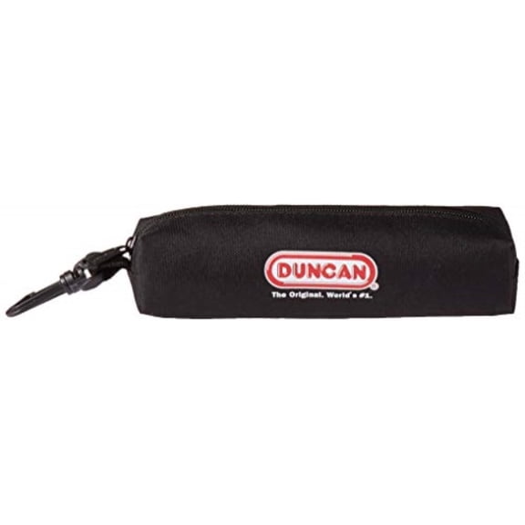 Duncan Yo-Yo Storage Pouch with Zipper and Clip - Black Pouch #3171PK