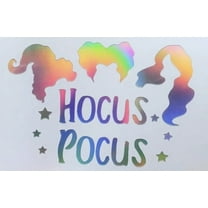 Car Decal Sanderson Sisters 6 Inch Professional Sticker for Truck, Car, Tumbler, Cup, Laptop, Decor, Locker, Table, Window Movie Classic Hocus Pocus