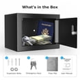 thumbnail image 3 of Caja de Seguridad Bonsaii Acero Llave Tamaño Pequeño, 3 of 7