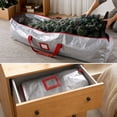 thumbnail image 7 of Qwtwty Large Capacity Christmas Tree Storage Bag, Heavy Duty Waterproof Storage Container with Reinforced Handles, Zippers and Wide Opening for Xmas Trees, 7 of 7