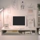 thumbnail image 5 of Soporte de escritorio de altura ajustable con diseño ergonómico y que ahorra espacio para varios monitores, 5 of 5