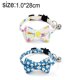 thumbnail image 2 of Paquete de 2 collares para gatos separables con pajarita, collares para gatos con hebilla de seguridad y campana, collares con estampado de verano, 2 of 5