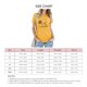 thumbnail image 4 of Blusa de manga corta Cuello redondo Letra impresa Moda Elegante Blusa de manga corta informal Amarillo (fuente negra) XL, 4 of 5