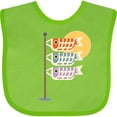 thumbnail image 3 of Inktastic Japanese Carp Fish Flags Boys or Girls Baby Bib, 3 of 4