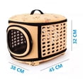 thumbnail image 2 of Jaula Transportadora Suave de Mascotas Elegate Plegable beige, 2 of 5