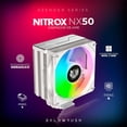 thumbnail image 3 of Disipador CPU Gamer Balam Rush NX50 120mm ARGB LGA 1700 AM5 800-1800 RPM Blanco, 3 of 6