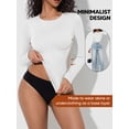 thumbnail image 2 of Women's Seamless Long Sleeve Smoothing Undershirt, 2 of 6