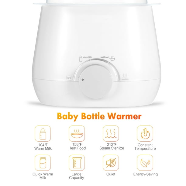 Baby Brezza - Biberon en polypropylène, blanc, 5 oz