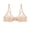 D369/Beige, variant on Afdoent Bras For Women Lunera Lace Bra For Women Lunera Bra No Underwire Thin Mesh Gathered Bras Full Coverage Push Up Sagging Comfortable
