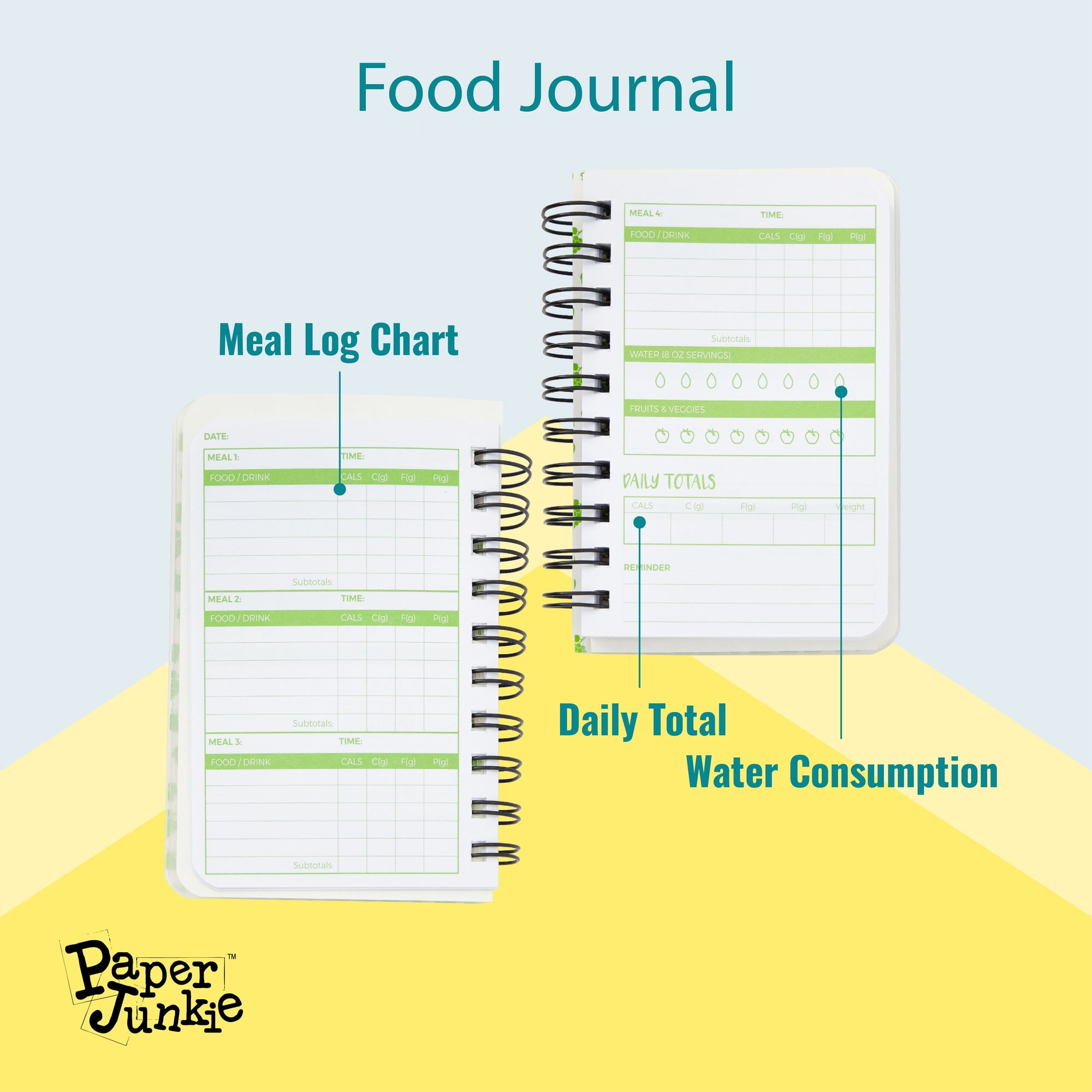 Calorie Counter Log Book: Simple Tool by West, Kaitlyn