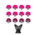thumbnail image 1 of Tacos para botas de fútbol, ​​césped artificial, terreno firme, antideslizantes, rosca M5 8 rosa oscuro 4 rojo, 1 of 9