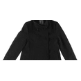 thumbnail image 2 of Larry Levine Womens Wool Blend Dressy Walker Coat Black XL, 2 of 4