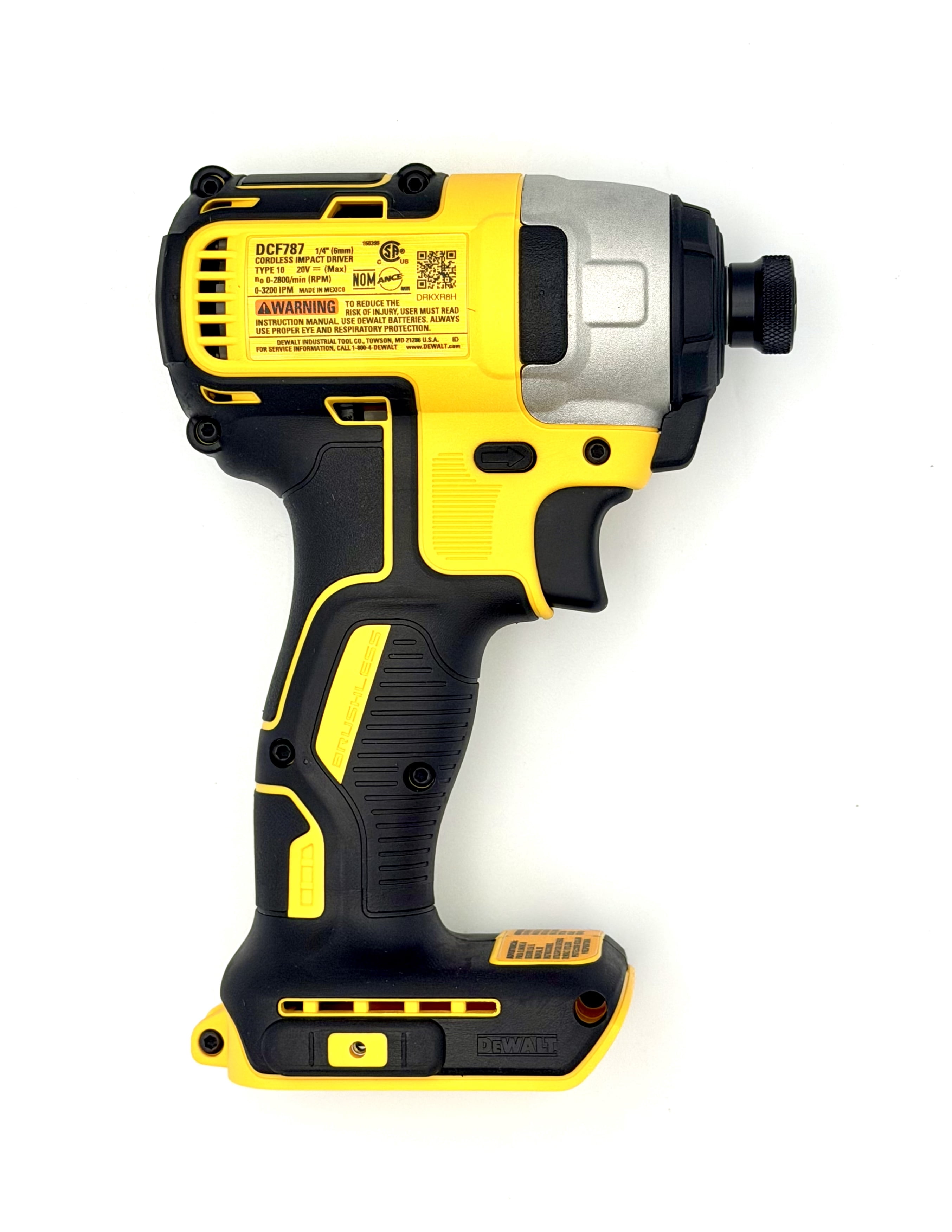 DeWalt DCF787 20V 20 Volt MAX Li-Ion 1/4” Hex Brushless Impact Drill Driver
