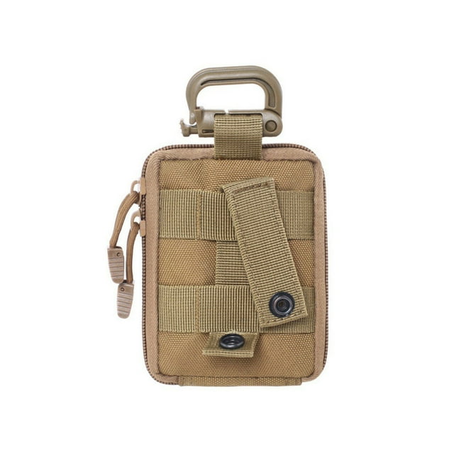 Travel Storage Bag Portable Nylon Organizer Sorting Packaging Pouch Outdoor Hiking Emergency Organizing Pack Hiking Backpacking Fishing Mud Color