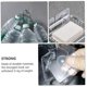 thumbnail image 2 of 10PCS Drill Free Adhesive Hooks No Trace Screw Sticker for Bathroom Kitchen Storage Punch Free Screw Stickers, 2 of 5
