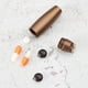 thumbnail image 4 of Botella sellada, Caja de almacenamiento de pastillas, Botellas de medicina pequeñas a prueba de agua, para exteriores Dorado jinwen Estuche portátil para medicamentos, 4 of 8