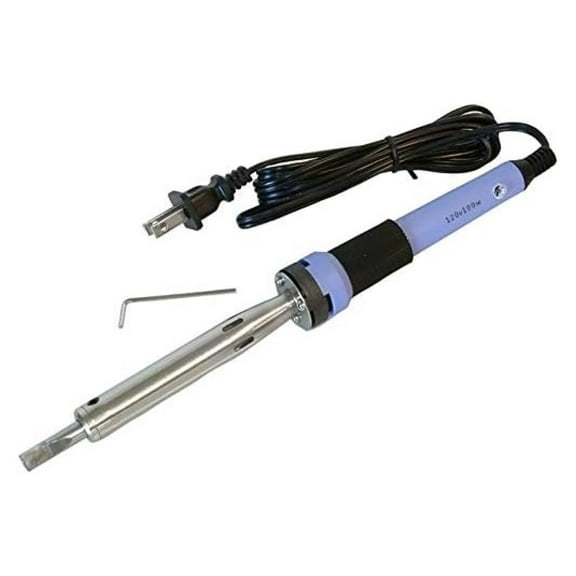 100W Soldering Iron - Compact, Chisel Tip, 1000F, Corded Electric