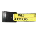 thumbnail image 7 of Ratchet Tie-Down Straps with Flat Hooks, 2" x 27' Ratchet Straps Yellow | 10,000 Lbs Breaking Strength | TieDown Ratchet Straps for flatbed, Truck, Trailers Pickup, 7 of 7