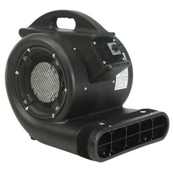 High Velocity .75 HP 3 Speed 3 Position 3450 CFM Air Mover-Carpet Dryer-Floor Dryer