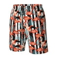 thumbnail image 4 of Logiee Cool Flamingo Print Mens Swim Trunks Quick Dry Board Shorts,Breathable Hawaii Beach Shorts Swimwear Bathing Suits-3X-Large, 4 of 6