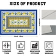 thumbnail image 3 of Lemon Summer Table Placemats for Dining 12 x 18 Inch Set of 4，Blue Yellow Boho Heat-Resistant Washable Table Non-Slip Rectangle Place Mat for Seasonal Party Kitchen Dining Table Decor, 3 of 8