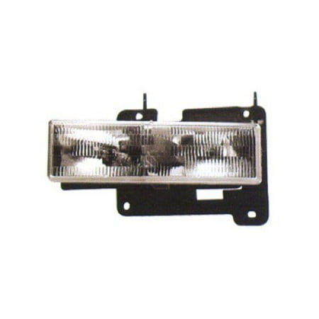 1992 Chevrolet K1500 Window - Go-Parts OE Replacement for 1992 - 1999 Chevrolet K1500 Suburban Front Headlight Assembly Housing / Lens / Cover - Left (Driver) Side 15034929 GM2502101 Replacement For Chevrolet K1500 Suburban