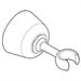 thumbnail image 2 of Moen 114348 4" Hand Shower Holder - Nickel, 2 of 2