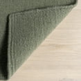 thumbnail image 5 of Rugs USA Elowen Double Striped Wool Area Rug, 8' 6" x 11' 6", Elowen Sage Green, 5 of 8