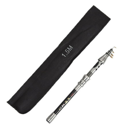 1.5/1.8m High Carbon Fiber Lightweight Telescopic Casting River Sea Fishing Rod