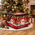 thumbnail image 4 of Collapsible Christmas Storage Box with Lid Large Capacity Foldable Holiday Organizer Bin for Clothes Toys Blankets Xmas Decor, 4 of 6