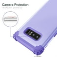 thumbnail image 6 of JTCASES for Samsung Galaxy Note 8 Case, Drop Resistant Corners, Wireless Charging, Heavy Duty Shockproof Hybrid Hard PC Bumper, Camera Protection, Skin-feel Anti-scratch Tough Cover, Lightpurple, 6 of 7