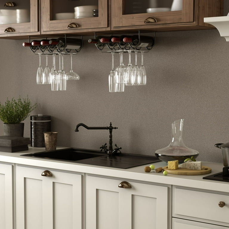 Wine rack under countertop hotsell