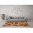 thumbnail image 3 of Ahgly Company Indoor Square Persian Orange Bohemian Area Rugs, 7' Square, 3 of 4