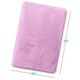 thumbnail image 3 of 1 Large Clara Clark Bath Mat Bathroom Rug - Absorbent Memory Foam Bath Rugs - Non-Slip, Cozy Velvet Feel Microfiber Bathrug, Plush Shower, Toilet- Floor Bathmats Carpet - Lavender Dream - 20"x32", 3 of 6