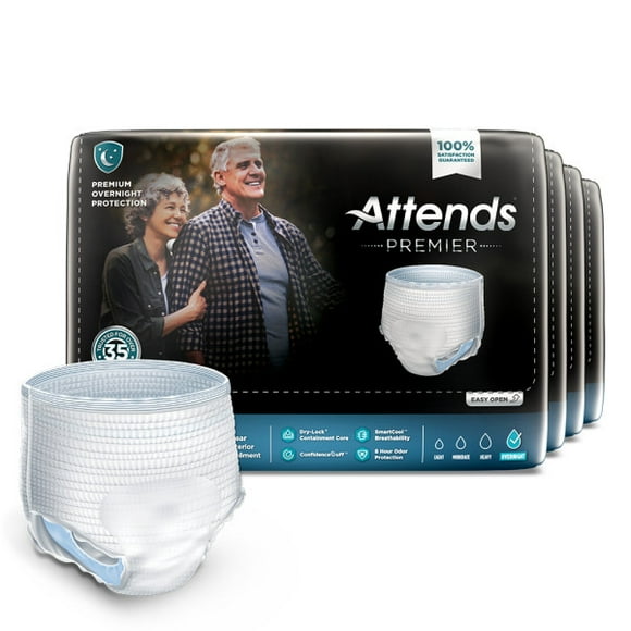 Attends Premier Underwear - Medium - Case of 72pc