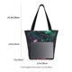 thumbnail image 3 of Balery Red And Green Carnation Bolsa de Hombro con Diseño, Bolsa Grande y Duradera, Bolsa Versátil para Compras, 3 of 6