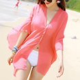 thumbnail image 1 of MYG Bikini pour Femmes, Maillot de Bain Aguichant, Cache-Maillot, Cardigans, Haut de Plage, 1 of 9