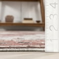 thumbnail image 3 of nuLOOM April Traditional Medallion Machine Washable Area Rug, 5' x 8', Blush, 3 of 9