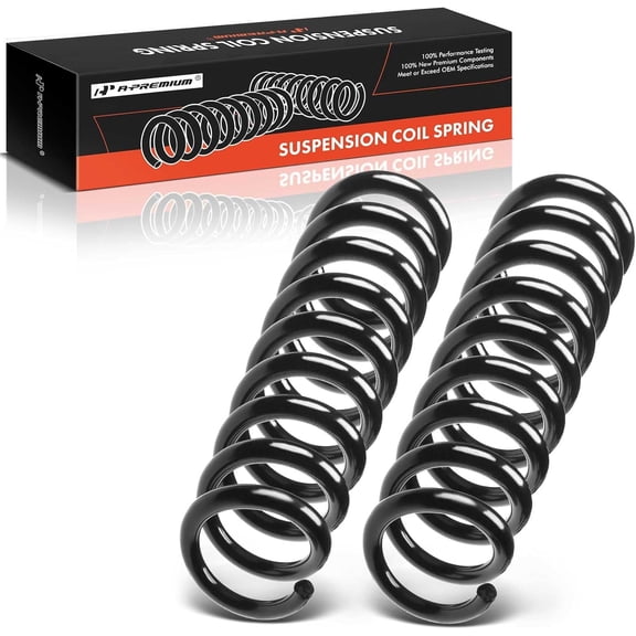 A-Premium Suspension Coil Springs Compatible with Mercedes-Benz W203 W210 C230 2004-2007 C280 C320 C350 2006-2007 E320 1995-2002 Rear Side 2-PC Set