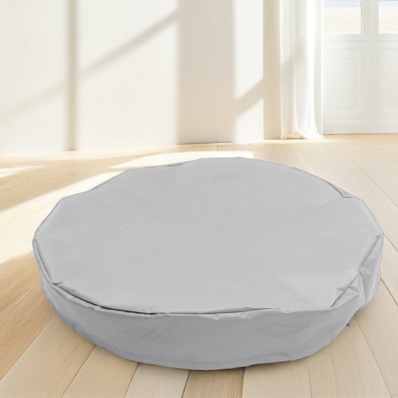 CIMAXIC Set Of Drum Cover With Drawstring Made From Light Grey Oxford Cloth For Dustproof Outdoor Use