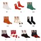 thumbnail image 3 of Calcetines estampados coloridos divertidos del tubo del equipo del algodón del poliéster regalos de la fiesta de Halloween, 3 of 5