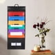 thumbnail image 2 of Organizador de archivos portátil tipo acordeón con 6 bolsillos, carpeta para colgar en la pared, para oficina, tamaño carta, carpeta de plástico expandible con múltiples bolsillos, color negro., 2 of 6
